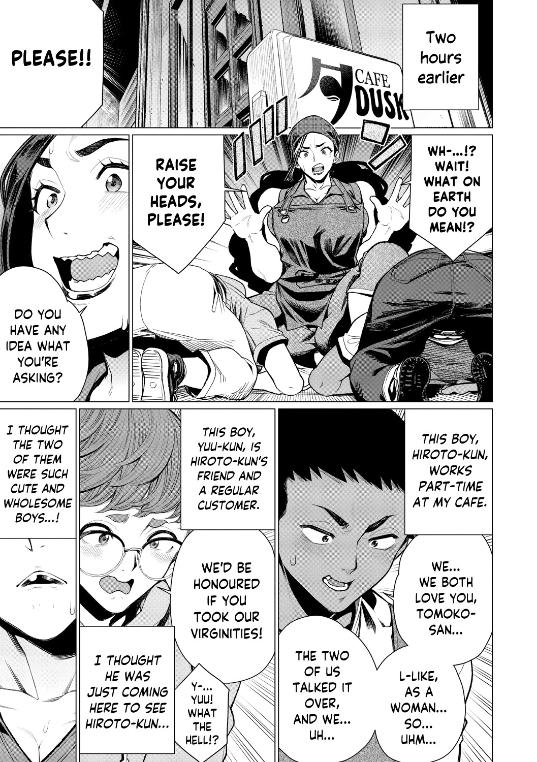 Hentai Manga Comic-Haughty Housewives: Defeated by Dick-Read-64